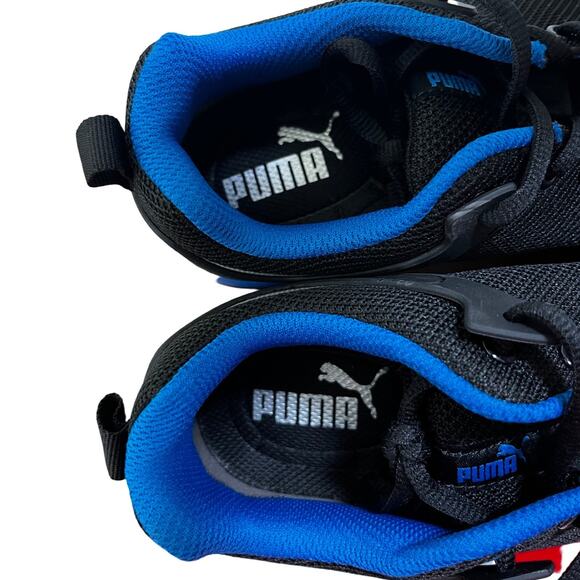 PUMA Womens Levity Knit Low ASTM EH Lace Up Sneaker Size 7 Black Athletic NEW - Picture 6 of 10